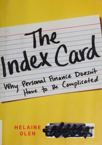 Portada de The index card