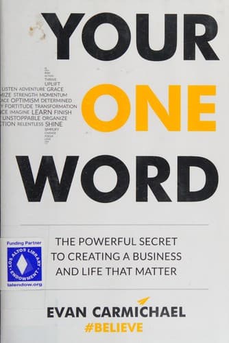 Portada de Your one word