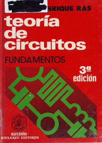 Portada de Teoría de circuitos