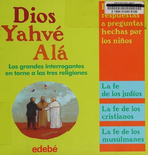 Portada de Dios, Yahvé, Alá