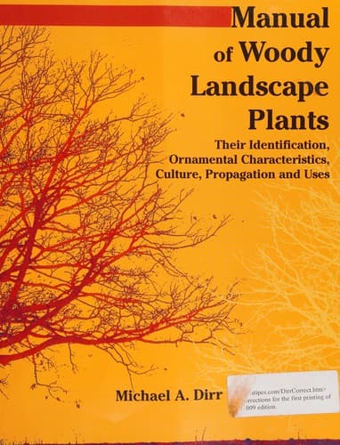 Portada de Manual of woody landscape plants