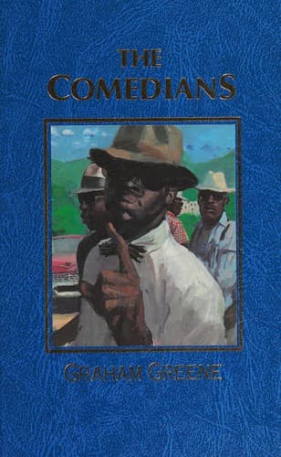 Portada de The comedians.