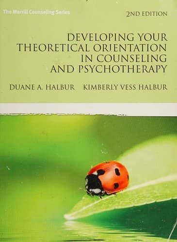 Portada de Developing Your Theoretical Orientation in Counseling and Psychotherapy