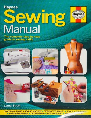 Portada de Sewing Manual