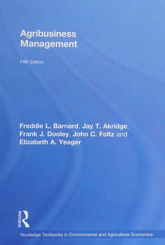 Portada de Agribusiness Management
