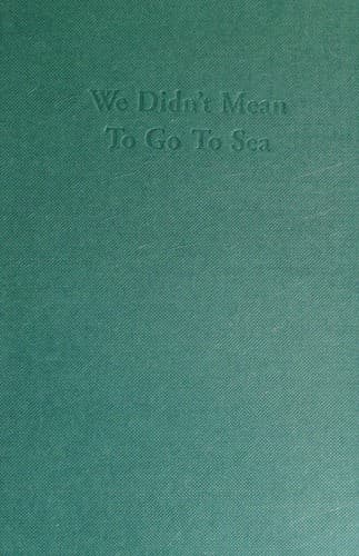 Portada de We didn't mean to go to sea