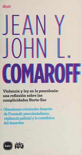 Portada de Violencia y ley en la poscolonia