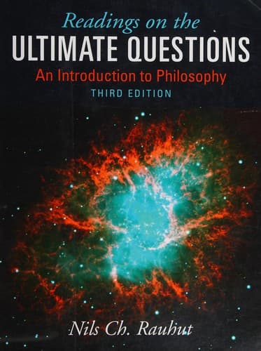 Portada de Readings on ultimate questions