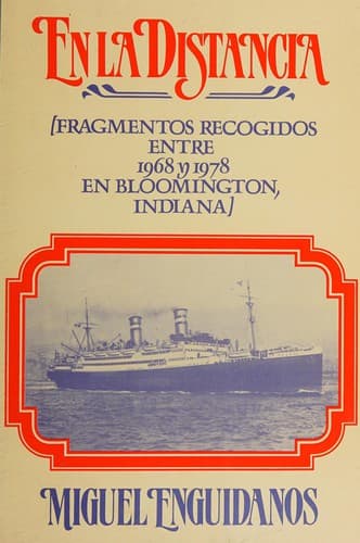 Portada de En la distancia