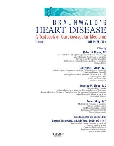 Portada de Braunwald's Heart Disease
