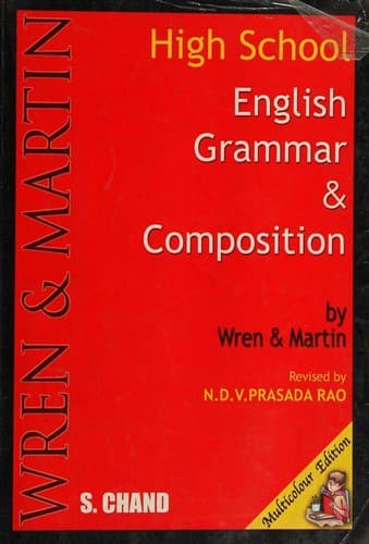 Portada de High School English Grammar and Composition