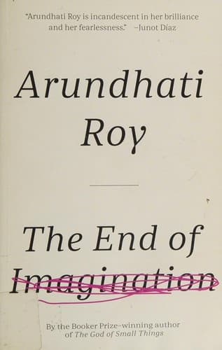 Portada de The end of imagination