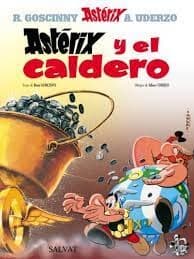 Portada de Asterix y el Caldero