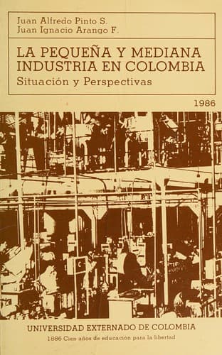 Portada de La pequeña y mediana industria en Colombia