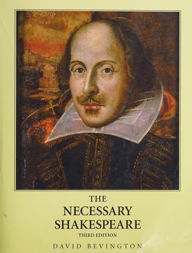 Portada de The Necessary Shakespeare