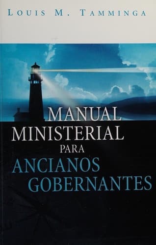 Portada de Manual ministerial para ancianos