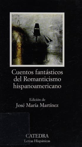 Portada de Cuentos fantásticos del Romanticismo hispanoamericano