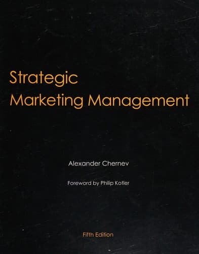Portada de Strategic marketing management