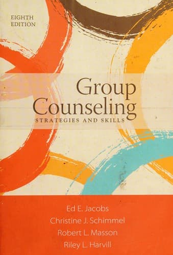 Portada de Group Counseling