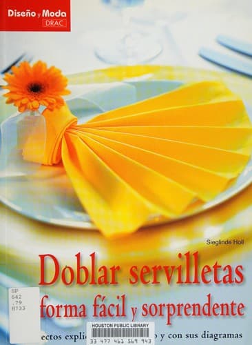 Portada de Doblar servilletas de forma fácil y sorprendente