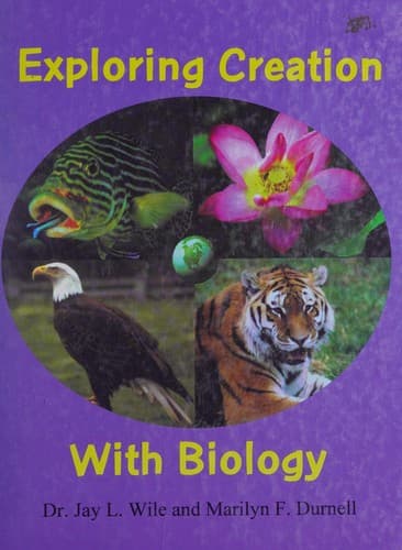Portada de Exploring creation with biology