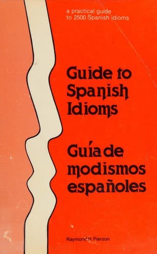 Portada de Guide to Spanish idioms