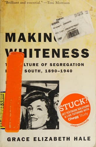Portada de Making whiteness