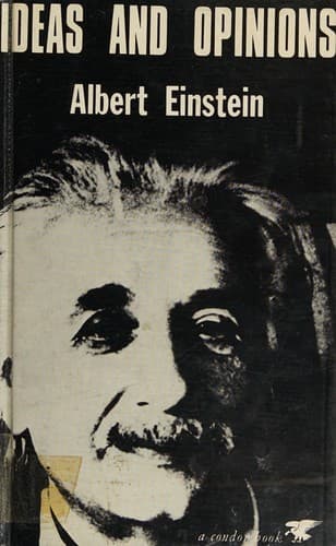 Portada de Ideas and opinions