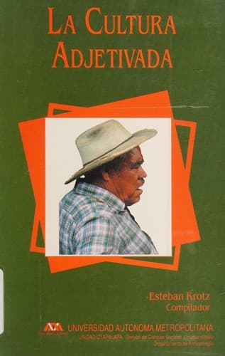 Portada de El cultura adjetivada