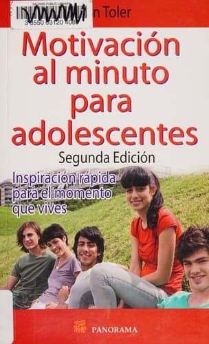 Portada de Motivación al minuto para adolescentes