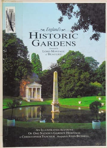 Portada de England's Historis Gardens