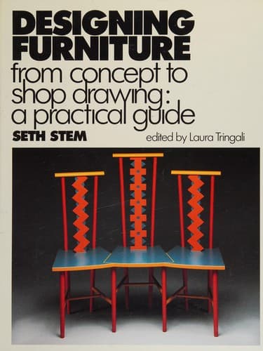 Portada de Designing furniture from concept to shop drawing