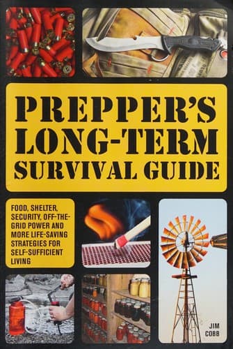 Portada de Prepper's long-term survival guide