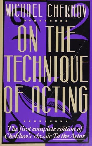 Portada de On the technique of acting