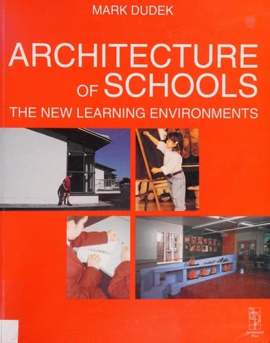 Portada de Architecture of schools