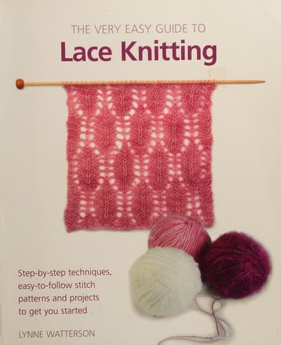 Portada de The very easy guide to lace knitting