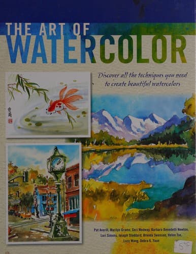 Portada de The art of watercolor