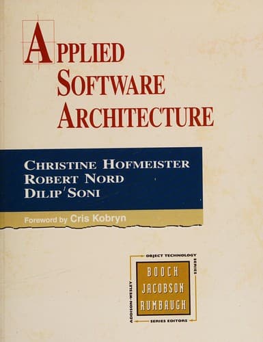 Portada de Applied Software Architecture