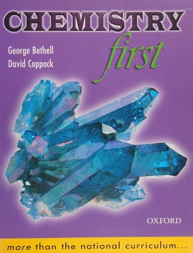 Portada de Chemistry First