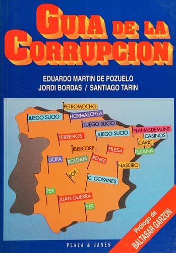 Portada de Guía de la corrupción