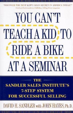 Portada de You Can't Teach a Kid to Ride a Bike at a Seminar