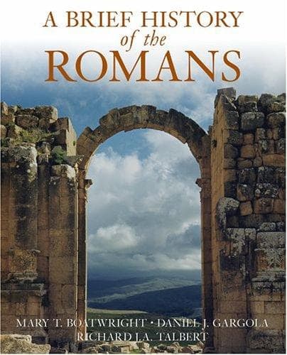 Portada de A brief history of ancient Rome