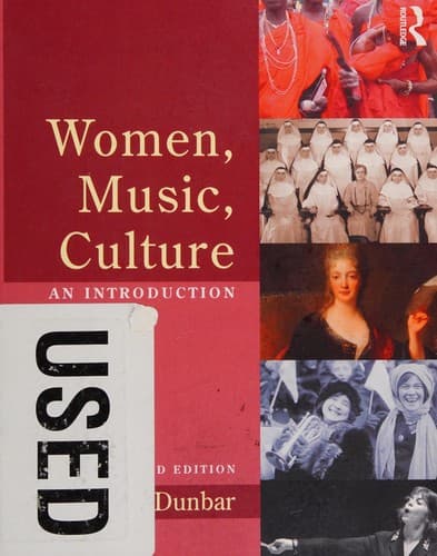 Portada de Women, music, culture