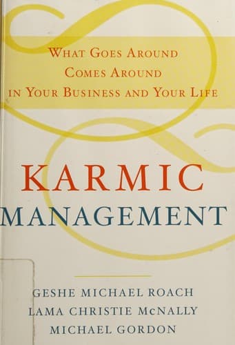 Portada de Karmic management