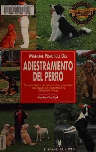 Portada de Manual Practico Del Adiestramiento Del Perro