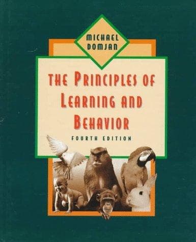 Portada de The principles of learning and behavior