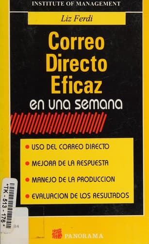 Portada de Correo Directo Eficaz en Una Semana