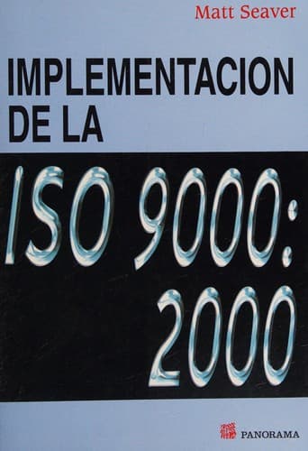 Portada de Implementacion De La Iso 9000