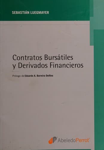 Portada de Contratos bursátiles y derivados financieros