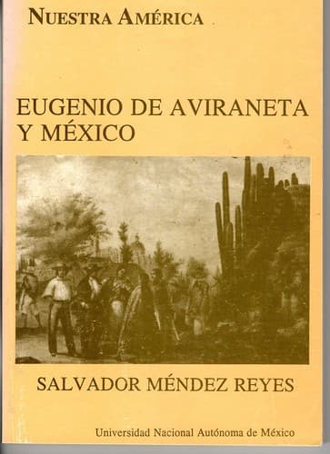 Portada de Eugenio de Aviraneta y México